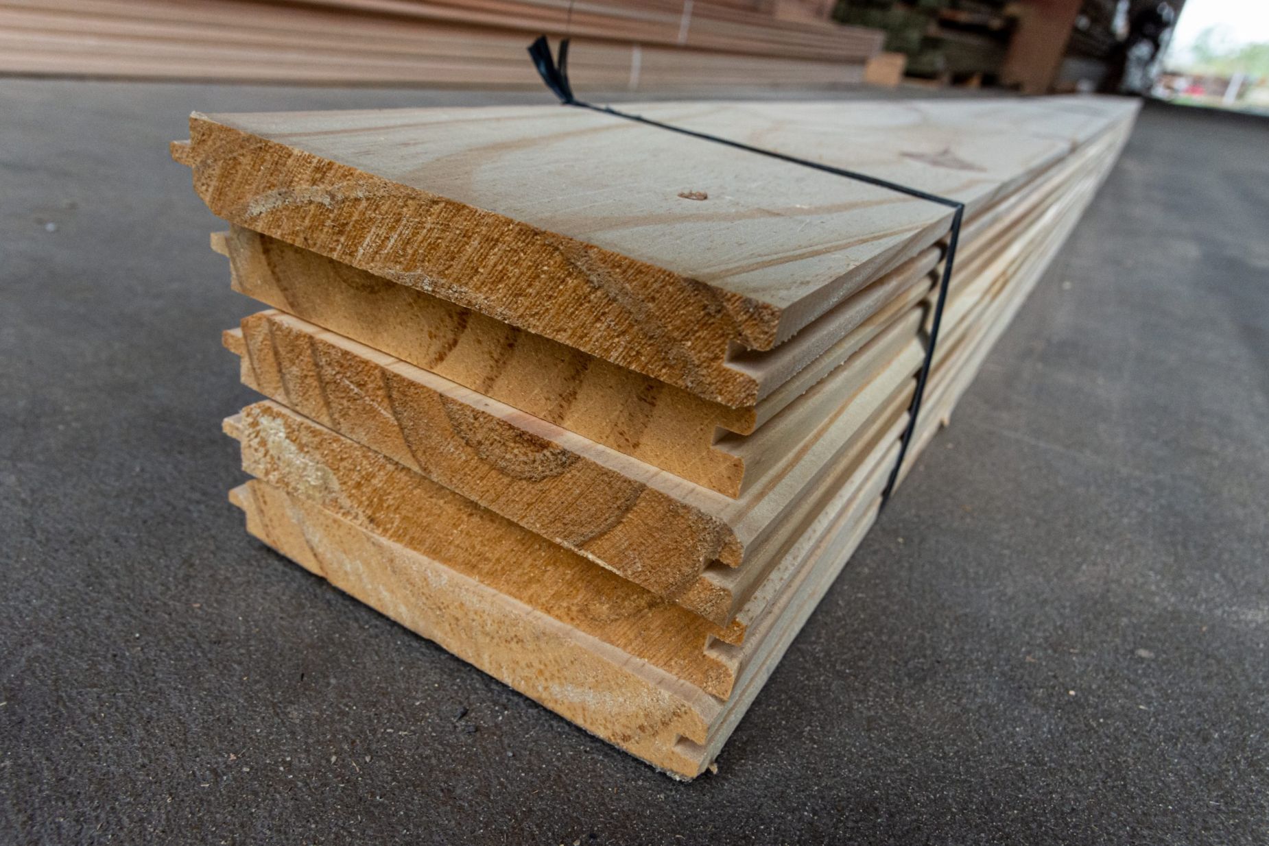 Machimbre pino forestal materiales