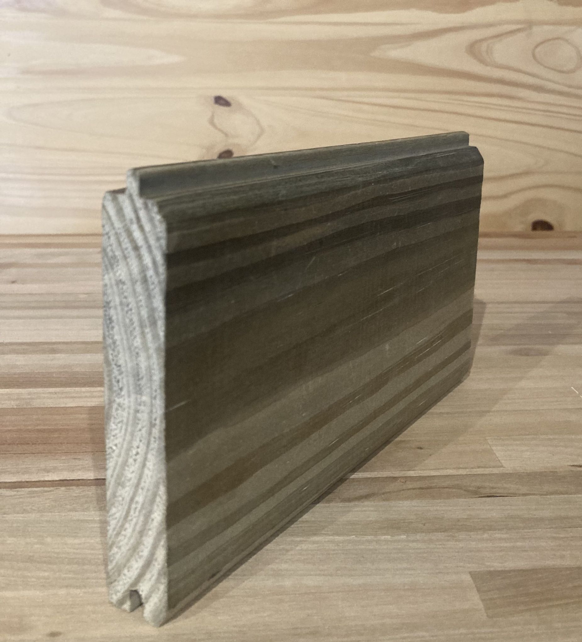 Machimbre pino impregnado forestal materiales